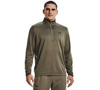 Under Armour Mens Half Zip Fleece Top Tent/Black L