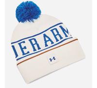 Under Armour Mens Halftime Embroidered Logo Beanie Hat Pom