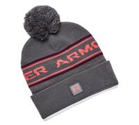 UNDER ARMOUR HALFTIME POM BEANIE - GREY