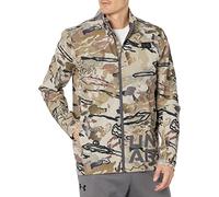 Under Armour Men's Hardwoods Graphic Jacket, Ua Barren Camo (999)/Black, M