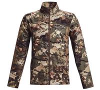 Under Armour Men's Hardwoods Graphic Jacket , Ua Forest All Season Camo (994)/Black , Medium