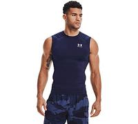 Under Armour Mens Heat Gear Compression Sleeveess T-Shirt