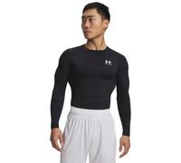 Under Armour Men's HeatGear Armour Comp Long Sleeve T-Shirt - Black/White - S
