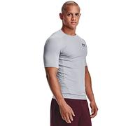 Under Armour Men's HeatGear Compression Short-Sleeve T-Shirt, Mod Gray (011)/Black, L