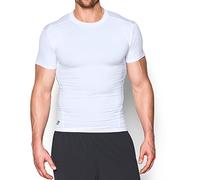 Under Armour Men's HeatGear Compression Tactical Short Sleeve T-Shirt - White, X-Large
