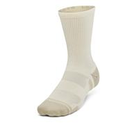 Under Armour Mens Heatgear Crew Socks 3 Pack City Khaki 4-7.5