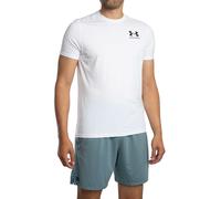 Under Armour Men's UA HeatGear Fitted SS Shirt White