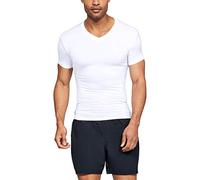 Under Armour Men's HeatGear Tactical V-Neck Compression Short-Sleeve T-Shirt, White/White, 3XL