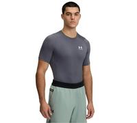 Under Armour Mens HeatGear Training T-Shirt - Castle Rock/White - XL - Castle Rock/White - 84% Polyester/16% Elastane