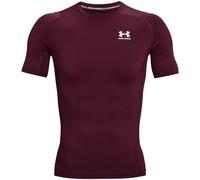 Under Armour Men's HeatGearÂ Short Sleeve T-Shirt, Maroon (609)/White, XL