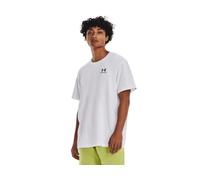 Under Armour Men's Heavyweight Short Sleeve T-Shirt Graph, (100) White/Black, XXL