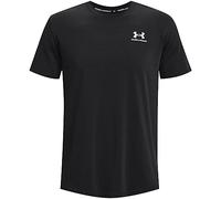 Under Armour Men's Logo Embroidered Heavyweight Short Sleeve - Black