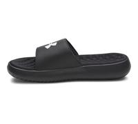 Under Armour Men's Ignite Pro 8 Fixed Band Slides Sandal, (004) Black/Black/White, 9
