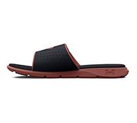 Under Armour Men's Ignite Pro Graphic Slide Sandal, (002) Black/Red Fusion/Red Fusion, 11 UK