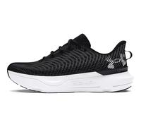 Under Armour Men's Infinite 6 Sneaker, (001) Black/Castlerock/White, 11 UK