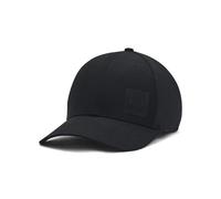 Under Armour Men's Iso-Chill ArmourVent Stretch, Breathable, Light and Durable Men's Cap, Running Hat with Pre-Curved Visor and Cooling Vents Black
