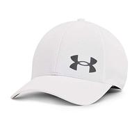 Under Armour Men's Iso-Chill ArmourVent Stretch Hat, White, S/M, 1361530