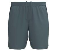 Under Armour Men's Launch 7in Shorts, Lightweight and Fast-Drying Running Shorts, Men's Gym Gear with Breathable Design and Pockets,Jasper Blue/Black/Reflective,MD