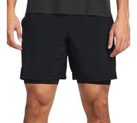 Under Armour Launch 5 Inch 2-in-1 Shorts Men - Black, Size XXL