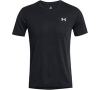 Under Armour Mens Launch Splatter Tee, Men's T-Shirt, Short Sleeve Sports Top for Men, Lightweight Sports T-Shirt Black