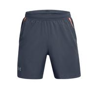 Under Armour Mens Launch Textured Sweat Shorts - Grey - L - Grey - 100% Mixed