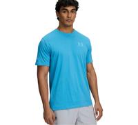 Under Armour Mens Left Chest Logo T-Shirt Colour: Blue, Size: Extra Large