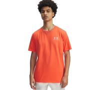 Under Armour Mens Left Chest Logo T-Shirt Size: Medium, Colour: Orange
