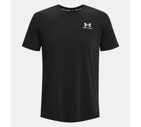 Under Armour Men's Logo Embroidered Heavyweight Short Sleeve - Black