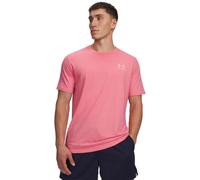 Under Armour Mens UA Sportstyle Left Chest Short Sleeve T-Shirt Bittersweet Pink/White M