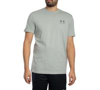 Loose Left Chest Logo T-Shirt Titanium/Clay Green M
