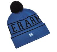 UNDER ARMOUR HALFTIME POM BEANIE - NAVY / BLACK