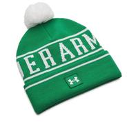 Under Armour Halftime Pom Beanie Kelly Green/White Men's M