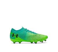 Under Armour Mens Magentico .2 FG Firm Ground Football Boots Green/Turquoise 11 UK