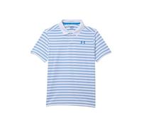 Under Armour Men's Matchplay Golf Polo Shirt, White/Blue Atlantis, XL