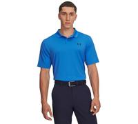 Under Armour Mens Matchplay Polo Short Sleeve Blue Atlantis M