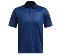 Under Armour Mens Matchplay Printed Polo Colour: Blue, Size: XXL