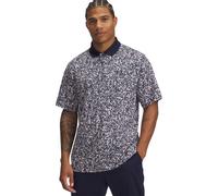 Under Armour Mens Matchplay Printed Polo Colour: Midnight, Size: 3XL