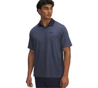 Under Armour Mens Matchplay Printed Polo Colour: Navy, Size: Large