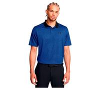 Under Armour Mens Matchplay Printed Polo Large Blue