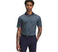 Under Armour Mens Matchplay Printed Polo Size: 4XL, Colour: Blue