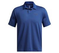 Under Armour Mens Matchplay Stripe Polo Extra Large Blue