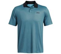 Under Armour Mens Matchplay Stripe Polo Size: XXL, Colour: Sky Blue