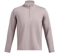 Under Armour Mens Meridian Zip Neck Long Sleeve Sweatshirt in Grey - Size Large