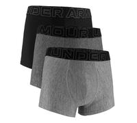 Under Armour Men's Multi-Pack Performance Tech Boxerjock Brief, 3" Inseam, All-Day Comfort & Soft, Steel Heather - Core 3-pack, M