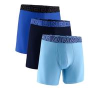 Under Armour mens Multi-pack Performance Tech Boxerjock Brief, 6" Inseam, All-day Comfort & Soft, Blue Smoke, XL
