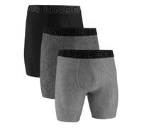 Under Armour Men's Multi-Pack Performance Tech Boxerjock Brief, 9" Inseam, All-Day Comfort & Soft, Steel Heather 3 Pack, 5XL