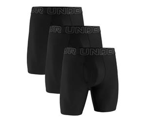 Under Armour Men's Multi-Pack Performance Tech Long-Leg Boxer Brief, 9" Inseam, All-Day Comfort