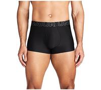Under Armour Men's Multi-Pack Performance Tech Trunk, Boxer Brief with 3" Inseam, Ultra-Soft, Black Solid - Core 3-pack, XS