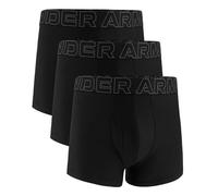Under Armour Men's Multi-Pack Performance Tech Trunk, Boxer Brief with 3" Inseam, Ultra-Soft, Black Solid - Core 3-pack, 4XL