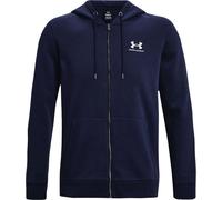 UNDER ARMOUR Men's Navy Blue Essentials Fleece Full Zip Hoodie Medium BNWT